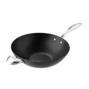 Scanpan Stylish PRO IQ Wok 32cm Comfortable Riveted Handle Non Stick Coating