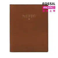 在飛比找momo購物網優惠-【FOSSIL 官方旗艦館】Travel 真皮RFID護照夾