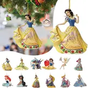 10 Pack Christmas Pendant Christmas Tree Decorations Cartoon Hanging Ornaments