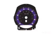 Porsche 991 981 718 Gauge Face Tachometer Manual 992 Style Ultraviolet Ring