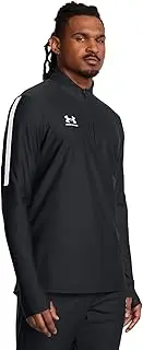[Under Armour] Men's Challenger Pro 1/4 Zip Jacket, Black, S
