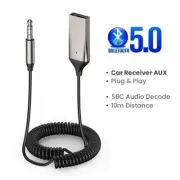Bluetooth Aux Adapter Wireless Car Bluetooth Receiver Adapter for Car Speaker
