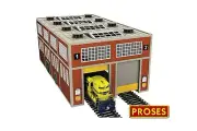 Bachmann ~HO Scale~ Dual-Stall Modern Engine House (With Motorized Doors) ~39119