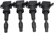 Ignition coil, 4PCS Ignition Coil 27301-03HA0 2730103HA0 Compatible For Hyundai Ioniq 1.6 2016- Compatible for Kia Niro 1.6 GDI 2016