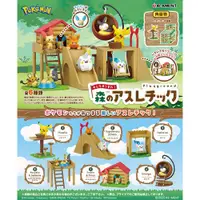 在飛比找ETMall東森購物網優惠-盒裝6款【日本正版】寶可夢 全員集合 森林遊樂場 盒玩 皮卡