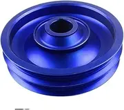 Aluminum Light-Weight Crank Shaft Pulley For B16 B18 Compatible For Honda EK Civic Si 96-00. Compatible For Acura Integra 94-01