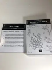 Stampin' Up WONDERFUL ROMANCE Stamp Set with Wonderful Floral Framelits Dies New