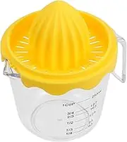 ABOOFAN Effortless Fruit Juicer Manual Lemon Squeezer Hand Juicer for Citrus Grapefruit Orange Versatile for Dressings Cooking