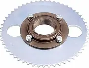 Amagogo Toothless Flywheel and T8F Rear Chain Sprocket, Replacement Components for ATV Mini Pocket Scooter Gear, with 54T Sprocket
