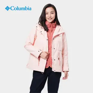 Columbia哥倫比亞戶外女熱能防水沖鋒衣保暖抓絨三合一外套WR2182