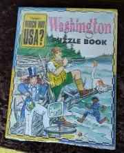 Highlights Which Way USA? Washington Puzzle Book With Map