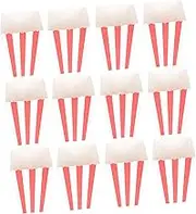 VINTORKY Fried Chicken Paper Bucket Snack Container 48pcs Popcorn Bowl Night Decor