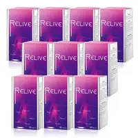 在飛比找momo購物網優惠-【RELIVE】皇室御用高濃度白藜蘆醇*10盒團購組(30錠