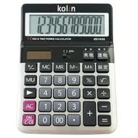 在飛比找樂天市場購物網優惠-Kolin歌林 12位數(中文稅率)桌上型計算機 KEC-H
