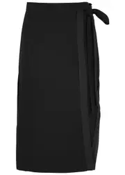 3.1 Phillip Lim Endless Loop Wool-blend Midi Skirt - Black - 6 (UK10 / S) 6 (UK10 / S)
