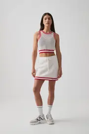 Open Knit Skirt 646