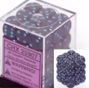 Chessex Dice d6 Sets Speckled Cobalt 36 12mm Six Sided Die CHX 25907