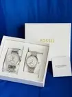 fossil Couple Gift watch Set