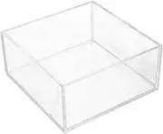 Acrylic Napkin Holder for Table Napkin Organizer Tissue Box Decorative Napkin Storage Box