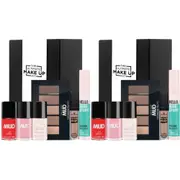 The Ultimate Make Up Kit Happy Edition for Eyes Nails Lips MUD Essence 2x 1 Kit