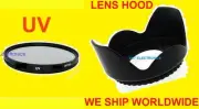 FLOWER TULIP LENS HOOD+UV FILTER for CAMERA NIKON COOLPIX B600