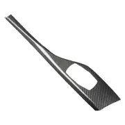 Car Multimedia Panel Cover Trim Carbon Fiber 116I 118I for 1 2 Series F20 F22 RHD black
