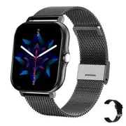 Smart Watch Bluetooth Fitness Tracker Heart Rate Monitoring Sports Watch for Women Men -Black