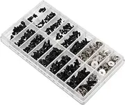 LIFKOME 360Pcs Computer Repair Screws Screws for Electronics Flat Head Assortment Easy to Install for Use