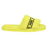 Puma Fluff Bx Slide Youth Boys Yellow Casual Sandals 385344-04