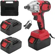 Cordless Power Impact Wrench Brushless Rattle Gun Drill Tool Socket