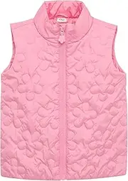 [s.Oliver] Quilted Vest with Floral Pattern and Pockets