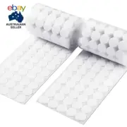 1000Pcs (500 Pair Sets) 20Mm Diameter Sticky Back Coins Hook & Loop Self Adhesiv