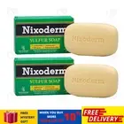 2 X NIXODERM Sulfur Soap For Relief Of Common Skin Problems Vegetable Base 100g