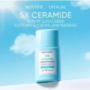 SKINTIFIC 5X Ceramide Serum Sunscreen SPF50 PA++++ Sunblock 30ml -fi