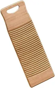 Alipis Mini Hand Washboard Wooden Washboard Wood Washboard Manual Clothes Washing Tool Clothes Scrubbing Board Wooden Scrub Board Wooden Hand Clothing Bamboo Washing Machine