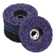 6pcs Strip Discs Grinding Discs Set 5"x7/8" for , Blue/Purple/Black
