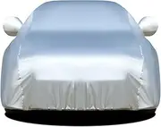 Car Cover Compatible with Rolls-Royce Phantom Corniche Cullinan Ghost Park Ward Wraith Custom Full Car Cover Dustproof Waterproof Snowproof Sun Protection (Color : Silver, Size : Ghost)