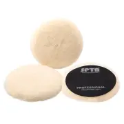 Wool Buffing Polishing Pads, 3Pcs 6 Inch (150Mm) Wool Cutting Pad, Wool Compound