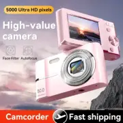 2.4" Full HD Digital Camera LCD 50MP 16X Digital Zoom Mini Anti-shake Camcorder