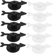 CHICAMPERA 10pcs Turntable Game Pointer Home School Projects Party Game Props Game Buzzers Rotating Arrows Spinning Top Markers Classroom Games Rotating Arrow Arrow Pointer Plastic
