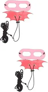 BESPORTBLE 2pcs Unique Lizard Harness Reptile Harness Devil Wings Cable for Small Pet Hauling