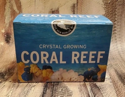 Crystal Growing Coral Reef Terraforming Kit NEW Sealed