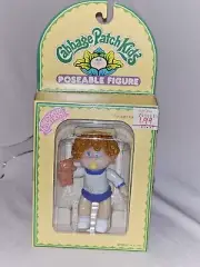 Vintage 1984 Cabbage Patch Kids Doll 4" Tall Poseable Figure Pick Figure.