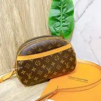 在飛比找Yahoo!奇摩拍賣優惠-二手旗艦 LOUIS VUITTON LV 字紋 拉鏈 蘋果