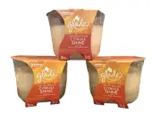 Glade Citrus & Shine 3-wick Candle 6.8 oz - Limited Edition - Set of 3 Candles