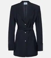 [Prada] Prada Wool and mohair blazer AU 6 blue