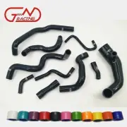 Fit 07-14 Mini Cooper S R56 R57 1.6L Turbo Silicone Radiator & Intake Hoses Kit (for: Mini)