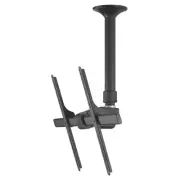 Atdec Telehook Ceiling Mount Tilt Short 360 Display Rotation Upto 65kg Black