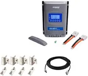 Plus 40A MPPT Solar Regulator + 12m Lead 6mm2 + Panel Mounting Brackets