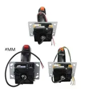 Arcade Game Cabinet Mini-Grap Flight Joystick Trigger Top Button Vibration